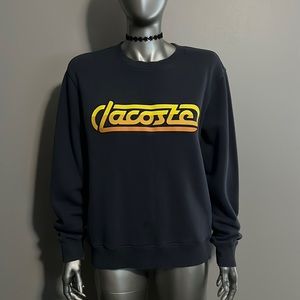 Lacoste Unisex LIVE Signature Fleece Sweatshirt